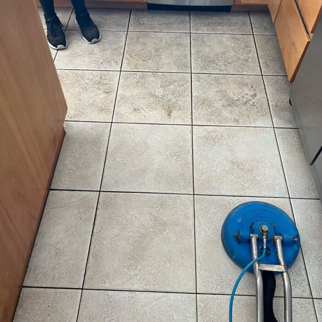 Tile floor cleaning in Phoenix, Arizona