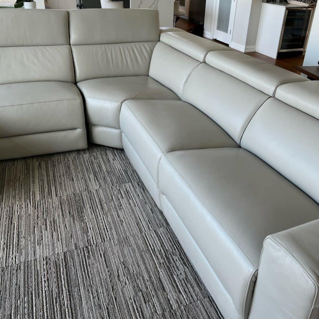 leather sectional sofa cleaning in Scottsdale